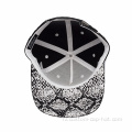 Vijf paneel geconstrueerde snapback cap